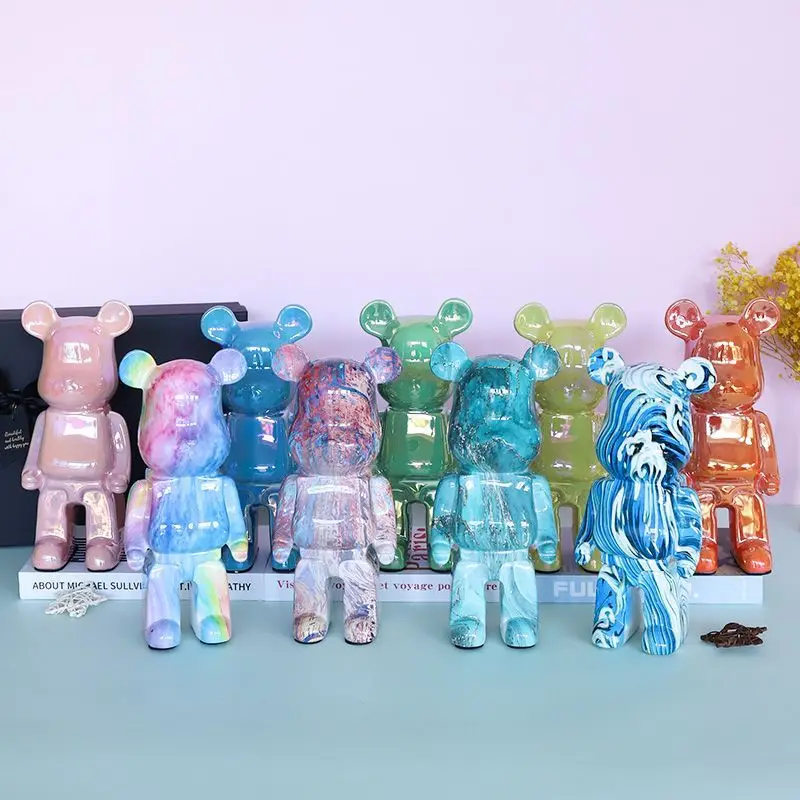 

JW игрушечный медведь, аксессуары для украшения дома, статуя, скульптура, фигурка «сделай сам», жидкий медведь, украшение для гостиной