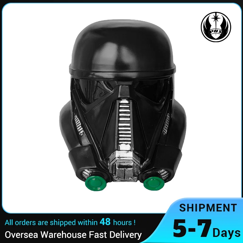 Шлем PHS Императорский солдат смерти ПВХ маска для косплея на Хэллоуин