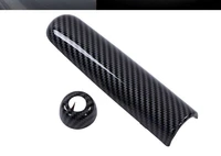 automobile accessories carbon fiber style handbrake cover trims replacement