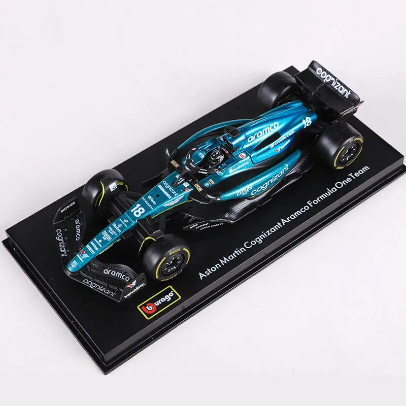 Модель гоночного автомобиля Aston Martin F1 1:43 модель из сплава AMR23 Alonso