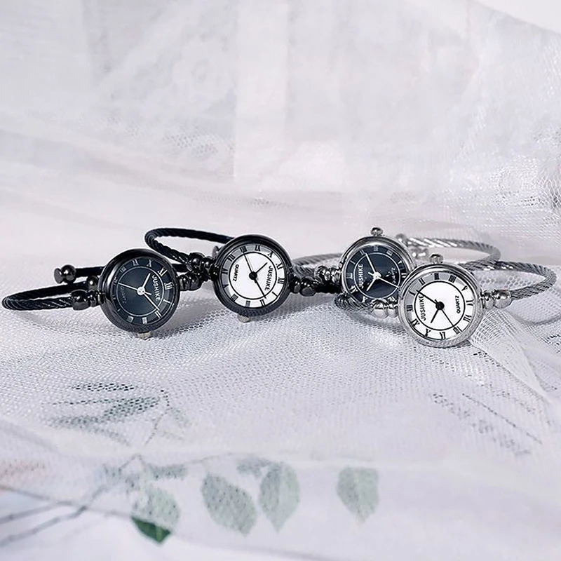 Роскошные винтажные модные золотые серебряные женские наручные часы