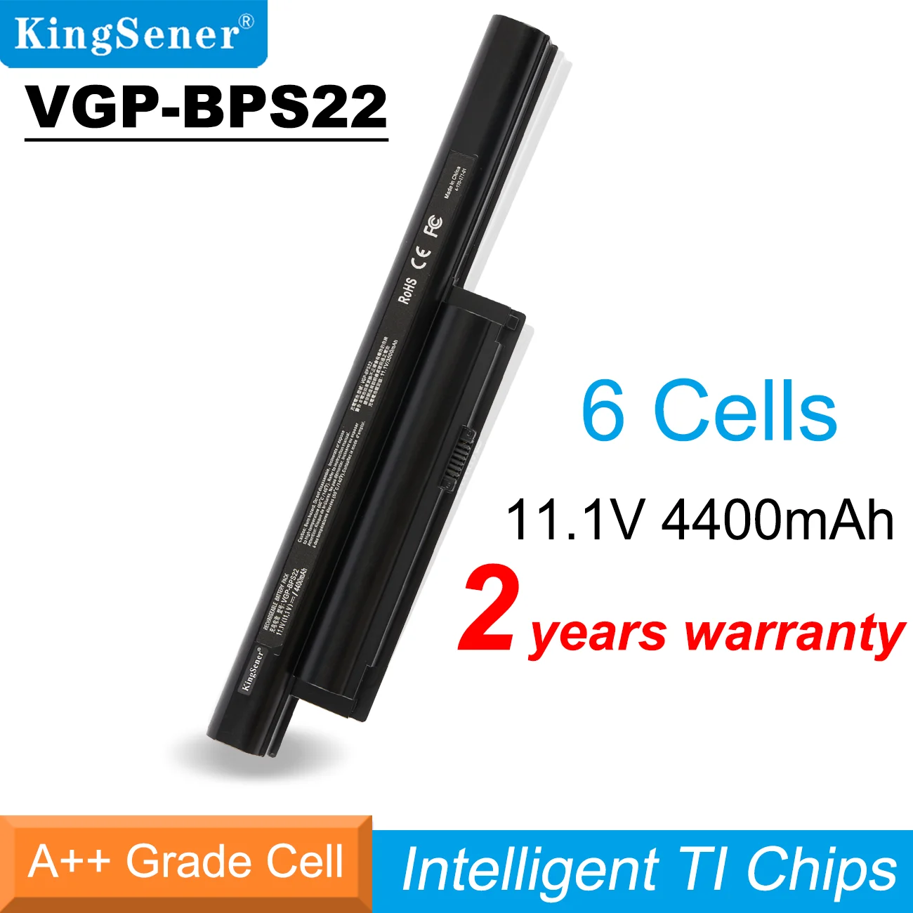 Kingsener-bateria do Portátil para Sony Vaio Vgp-bps22a Vpc-ea1 Ea18 Ea16 Ea31 Pcg71212t 71211t 61211t 4400mah 11.1v