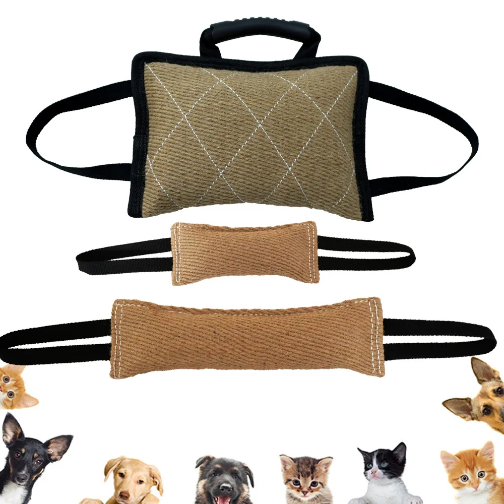 

Dog Training Coarse Hemp Bite Stick, Diao Bite Articulation, Grinding, Bite Bag, Pet Supplies