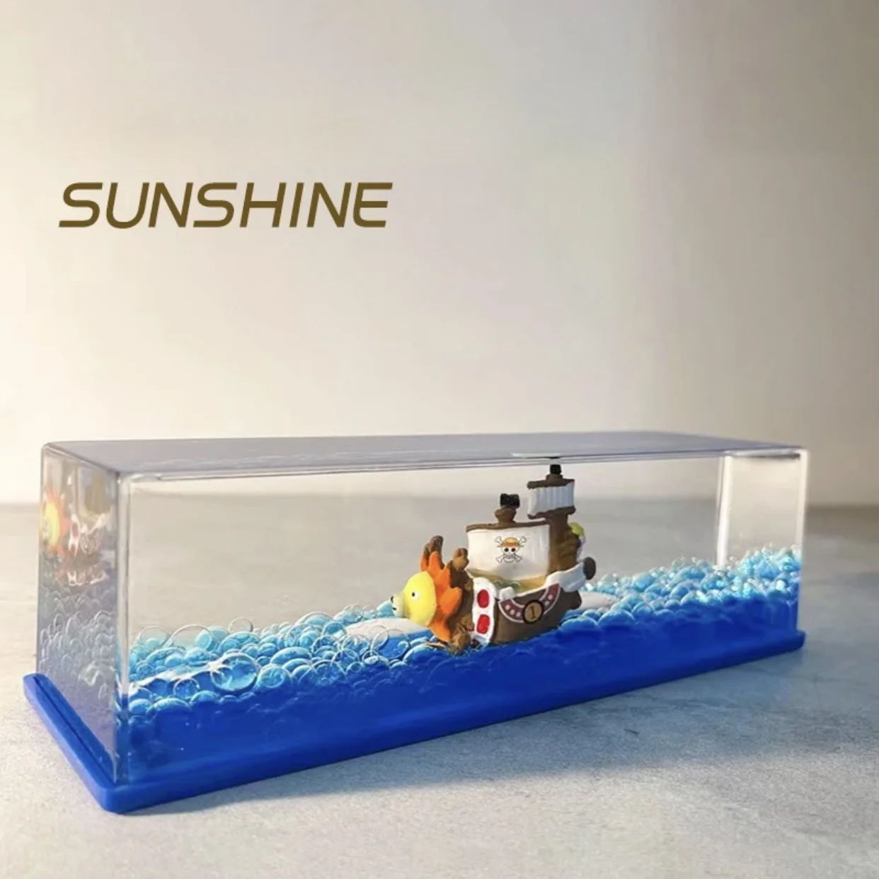 

Wanli Sunshine Cruiser Fluid Drifting Bottle Desktop Decoration Decoration Lufei Creative Gift Model Handmade Toys