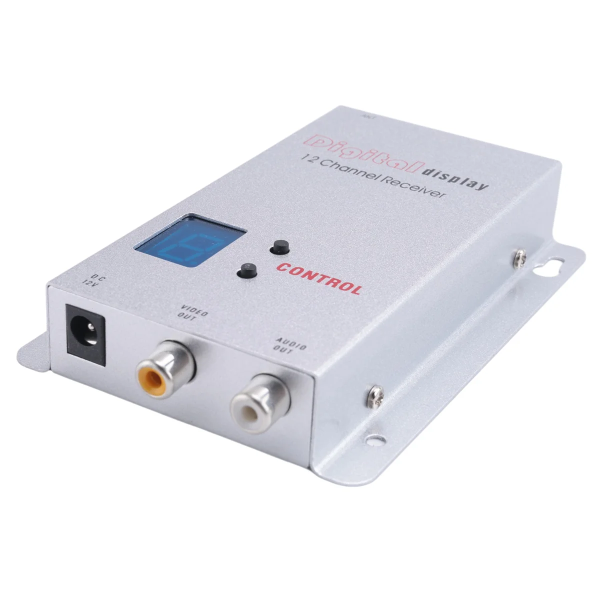 Приемник FPV 1.2G 1.3G VRX 12-канальный цифровой дисплей для модели RC дрона дальнего