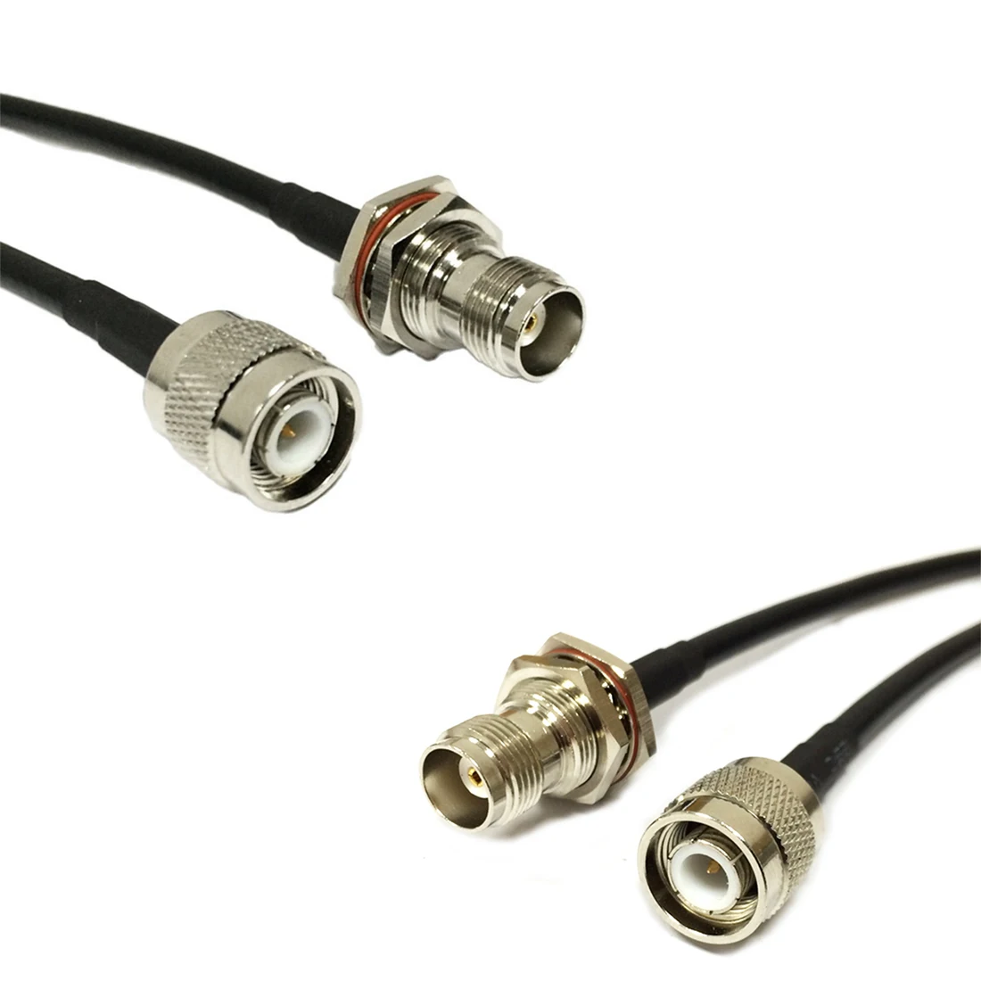 RF Wireless Router Cable TNC Male To Female Bulkhead Pigtail Adapter RG58 50cm/100cm Wholesale