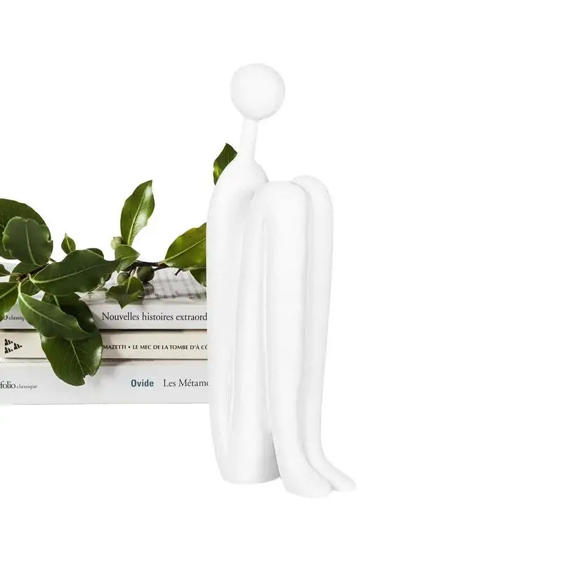 

Abstract Figurines Desk Resin Figures Sculpture Modern Statues For Home Living Room Bedroom Desktop Bookshelf Decoration