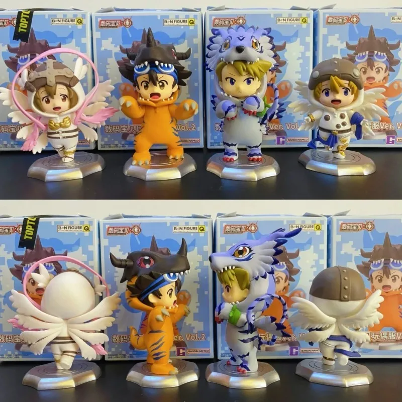 

Bandai Blind Box Digiton Adventure Mysterious Surprise Box Greymon Yamato Garurumon Angelon Doll Collectable Anime Figure Gift