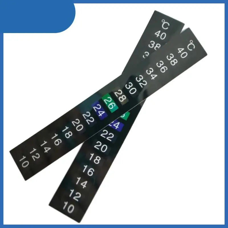 

High Quality Temperature Measurement Stickers Durable Adhesive Aquarium Thermometer Home Accessories Tools Stick-on Digital