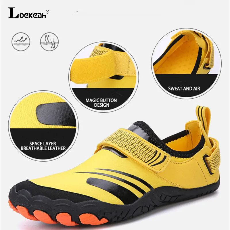 Unisex Breathable Beach Seaside Surf Water Shoe Men Women Comfortable Barefoot Wading Shoe Quick Dry Trekking Upstream Footwear