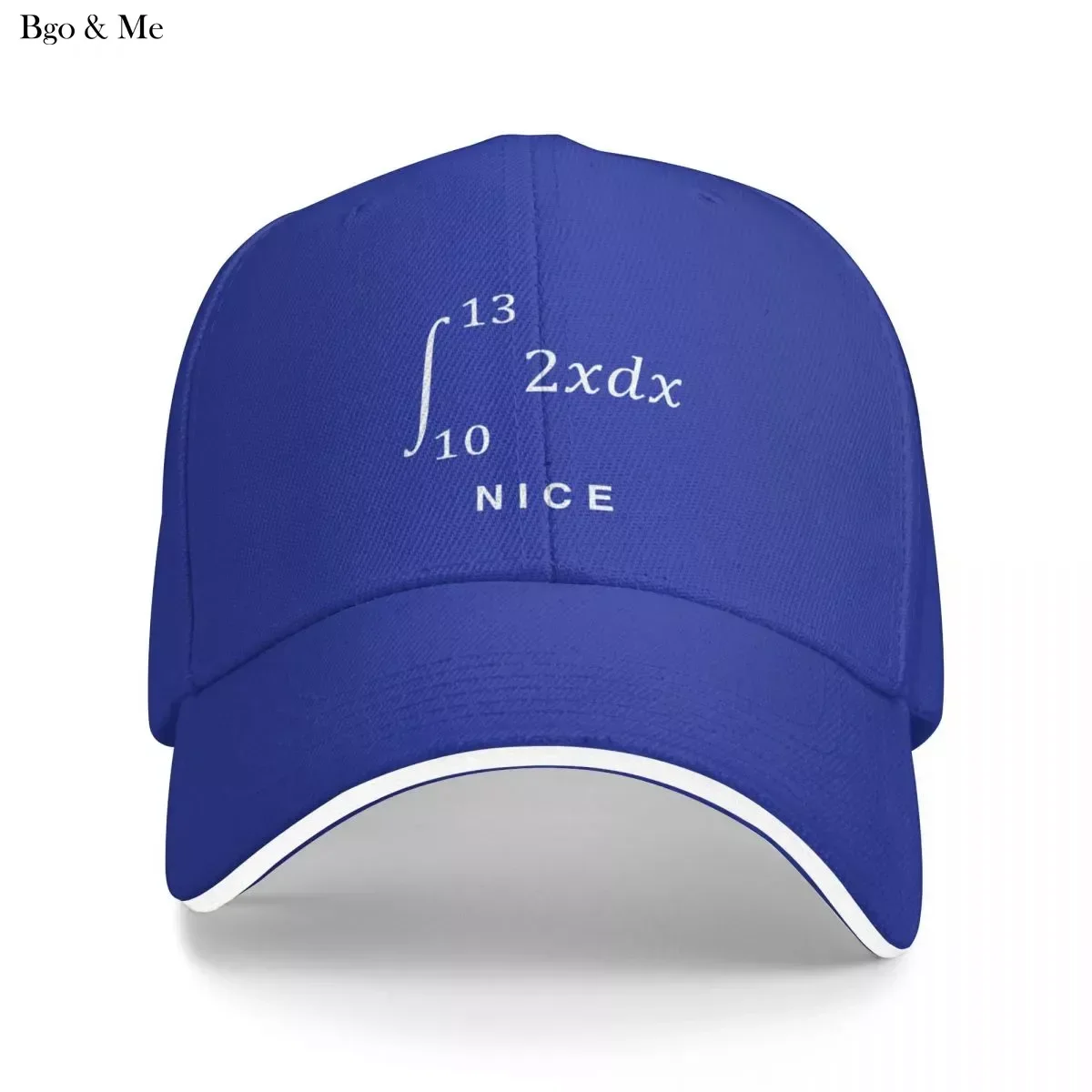 

Новинка 2023, интегрированный (2x Dx) с пределами 10 до 13 = 69, Забавный математический дизайн (темный), бейсболка, спортивные кепки, шляпы от солнца