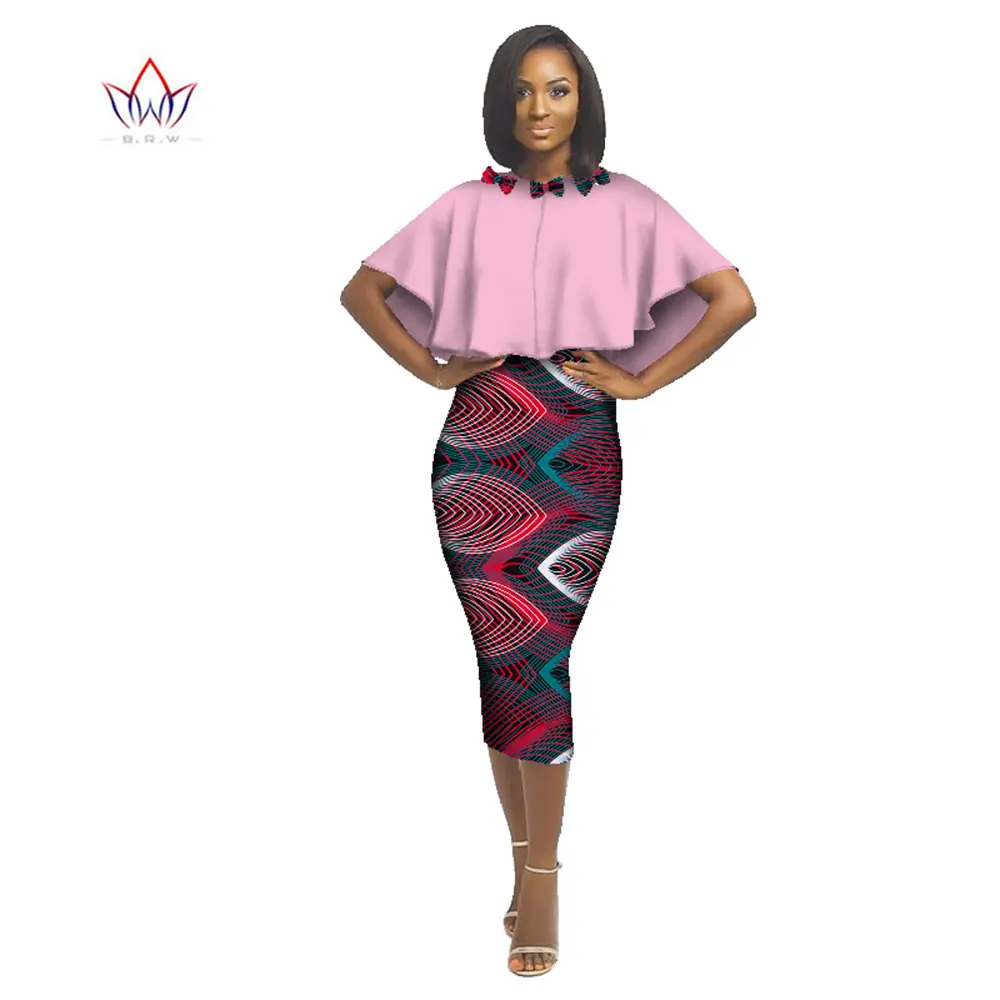 

Африканская Женская одежда, бразильское Макси-Платье, традиционная одежда, Дашики, офисные женские платья с оборками для вечерние, WY1429