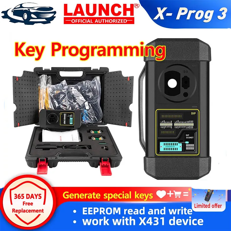 LAUNCH X431 X-PROG 3 XPROG3 Программирование ключей Иммобилайзер Программатор инструмент