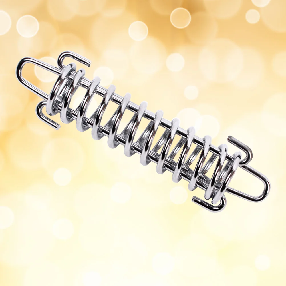 

Buckle Rope Tent Fixed Spring Wind Steel Hook Springs Camping Plated Awning Tensioner