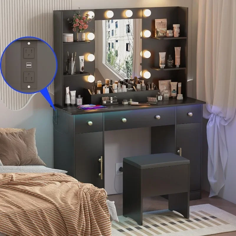 Maquillage de макияж с станцией зарядкой и столешницей 3 порта кухонные принадлежности