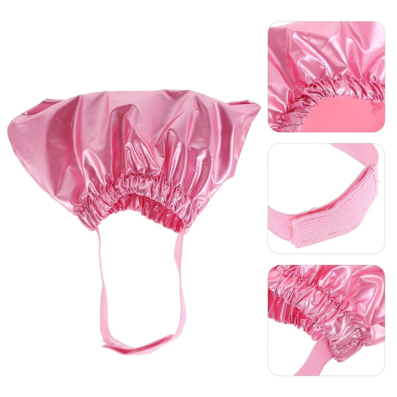 

Pet Shower Cap Disposable Caps Polyester Bath Ear Defenders Puppy Kitten Hat Indoor Supply Household