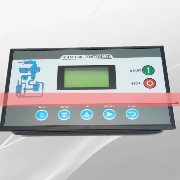 Контроллер винтового воздушного компрессора MAM880 встроенный панельный дисплей