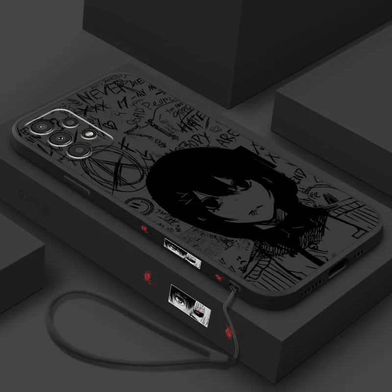 Чехол для телефона с изображением Tokyo Ghoul Anime Samsung A55 A72 A54 A53 A52S A35 A34 A33 A25 A24 A23 A14 A13 A04