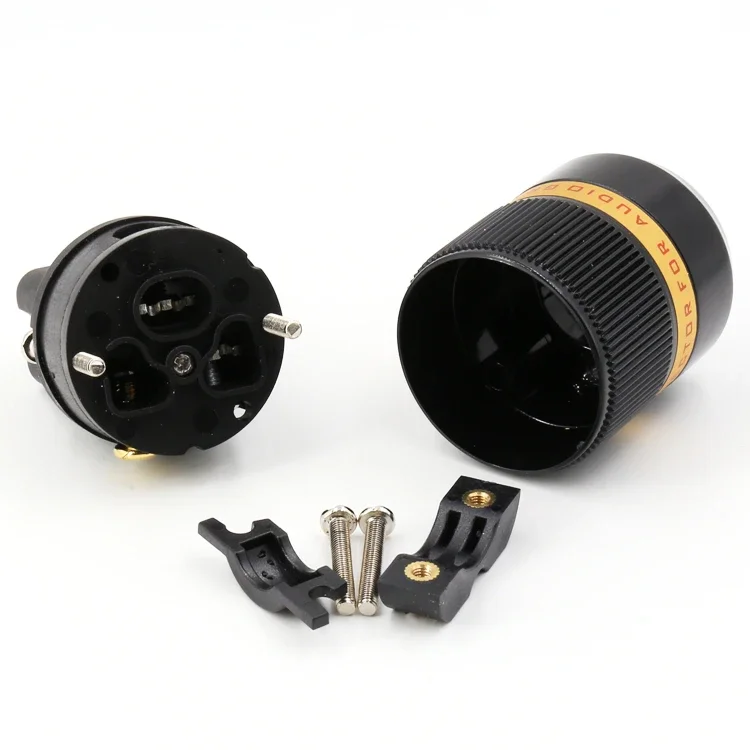 Viborg VF520R 99 99% чистая медь с родиевым покрытием 20A Разъем IEC HIFI AC Гнездовой разъем