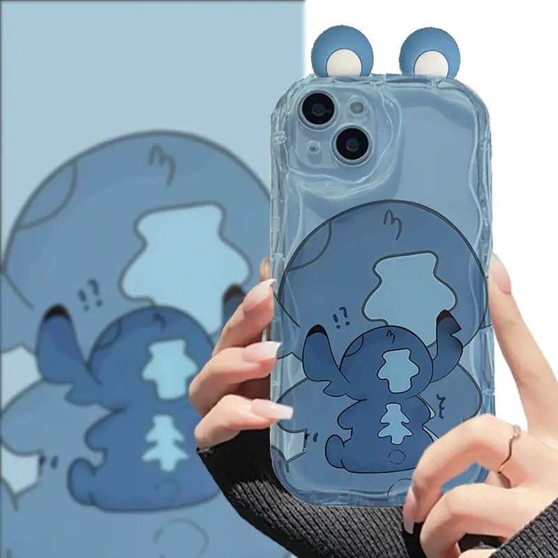 Милый чехол с 3D ушками и игрушкой Минни Стич Винни для Honor 90 Lite Huawei P30 Pro Mate 40 Nova 5t 7 9