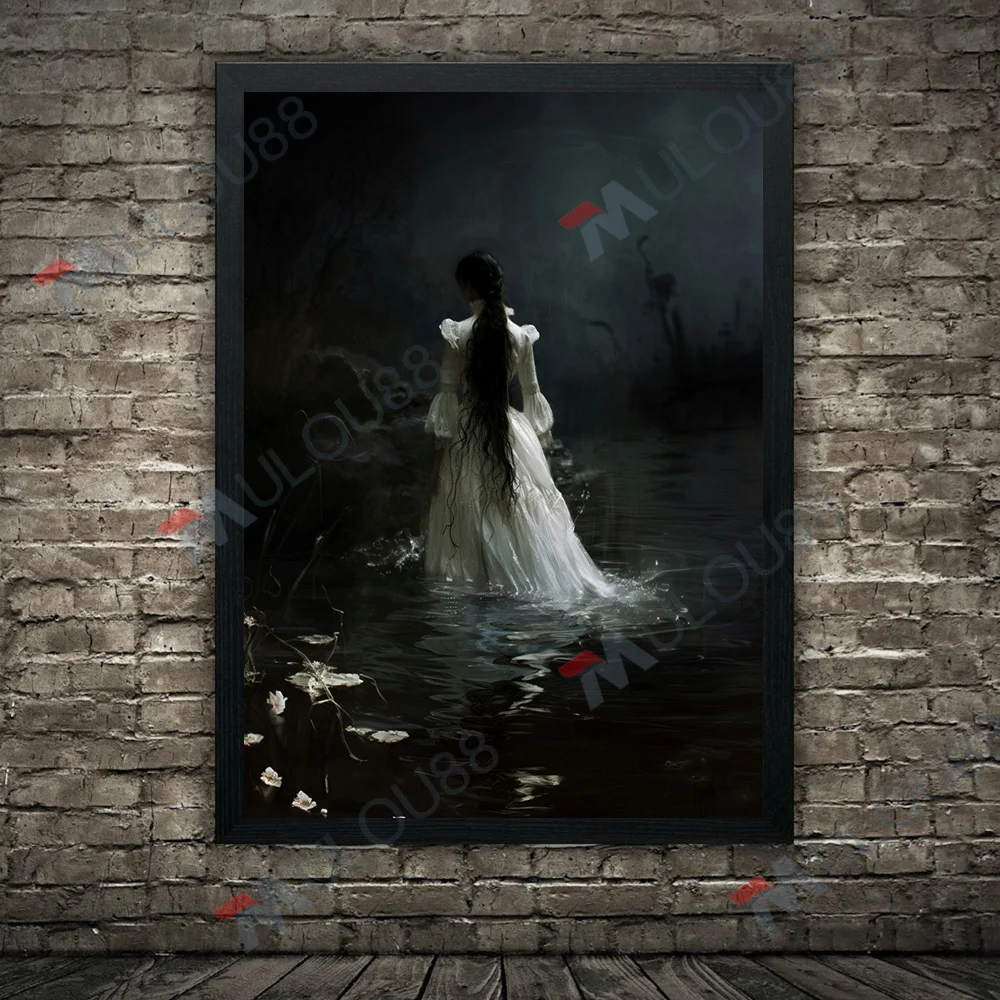 

Настенная картина Goth Moody в викторианском стиле