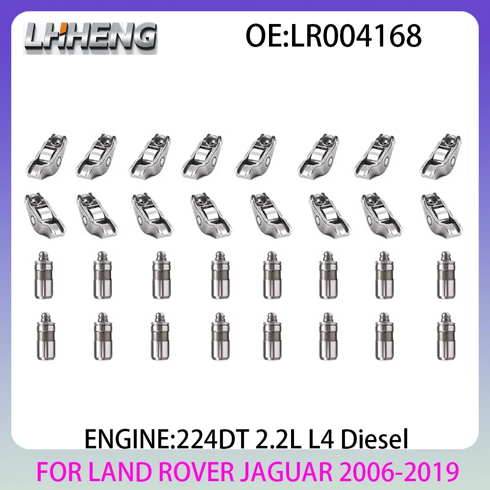 

224DT Комплект подъемников клапанов с коромысным рычагом для LAND ROVER DISCOVERY RANGE ROVER EVOQUE JAGUAR XF 2,2L 2,2 L T L4 Diesel 06-19 LR004168