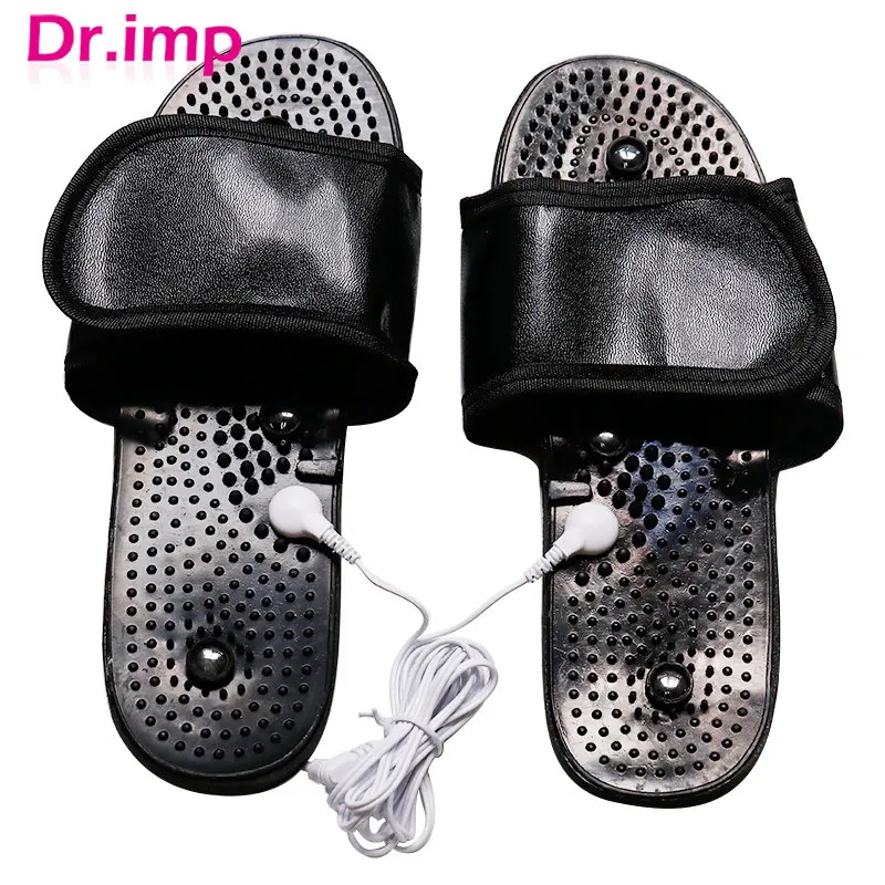 

Electric EMS Therapy Tens Massager Slippers For Pulse Physiotherapy Stimulator Magnet Foot Pain Relief Blood Circulation Machine