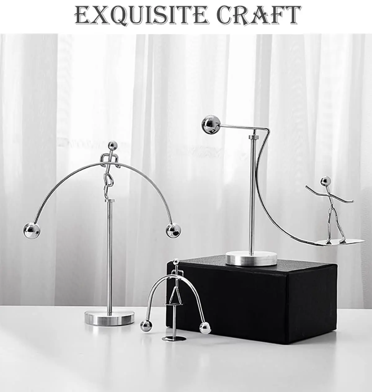 Динамический Баланс Железный Человек Миниатюрный Орнамент Металлический