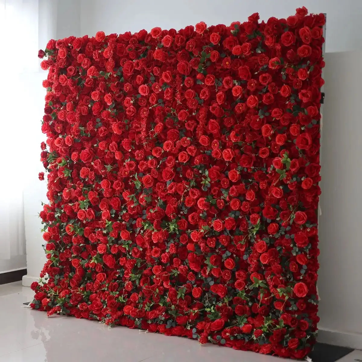 3D Смешанные Цветочные серии красная Роза пион зеленые фотообои на день рождения