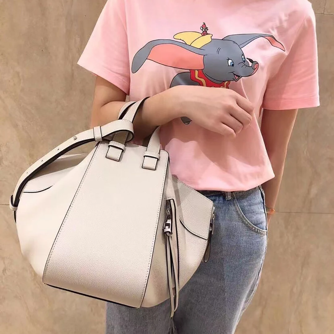 

High Quality Ladies Top Layer Leather Large Capacity Fashion Bucket Bag Shoulder Messenger Bag Multifunctional Handbag Fashionab