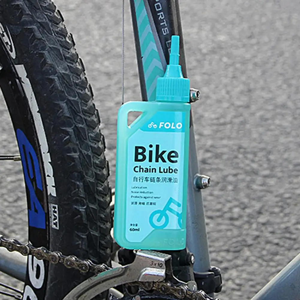 

Смазка цепная 60 мл, многофункциональное износостойкое равномерное масло против пыли для велосипеда, инструмент для обслуживания
