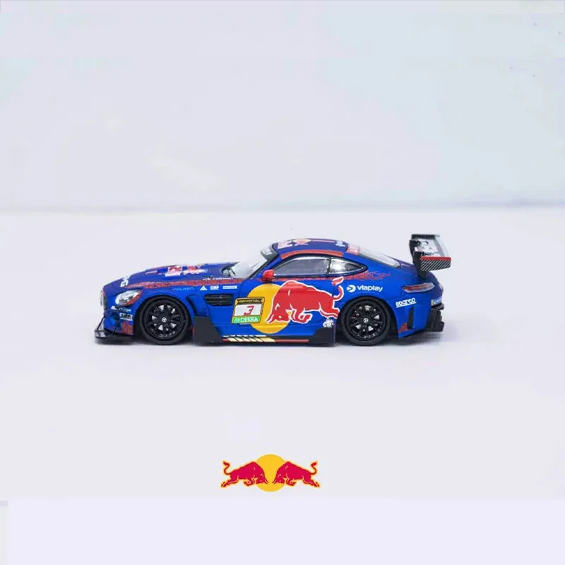 Фото Модель Rhino Model Rm 1:64 Mercedes-AMG GT S №3 в ливрее Red Bull Racing, литая модель, ограниченная серия 699 шт., игрушка для мальчиков, подарок на Рождество №3