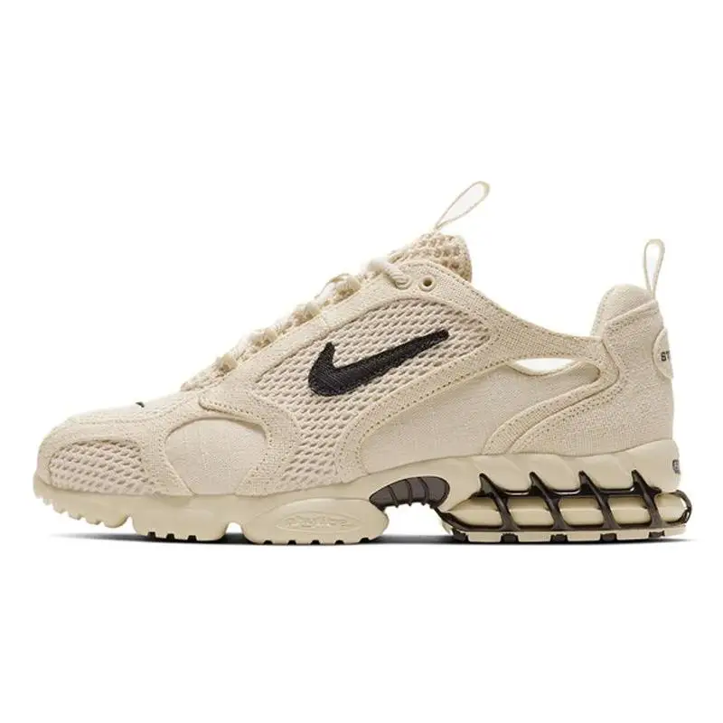 Кроссовки Nike X Stüssy Air Zoom Spiridon Caged &quotFossil&quot CQ5486-200