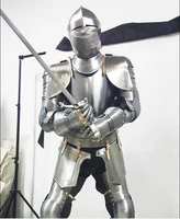 performance wearable european medieval knight full body armor iron men