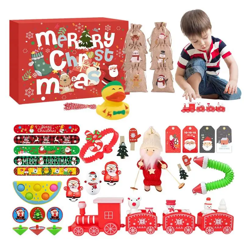 

Christmas Party Favors Box Toys Christmas Party Favors Set With Educational Duck Toys Children Learning Toys For Parent-Child