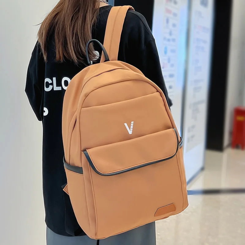 

Вместительный школьный ранец для мужчин и женщин, Удобная дорожная сумка для ноутбука для девушек и мальчиков, модные сумки для книг для кол...