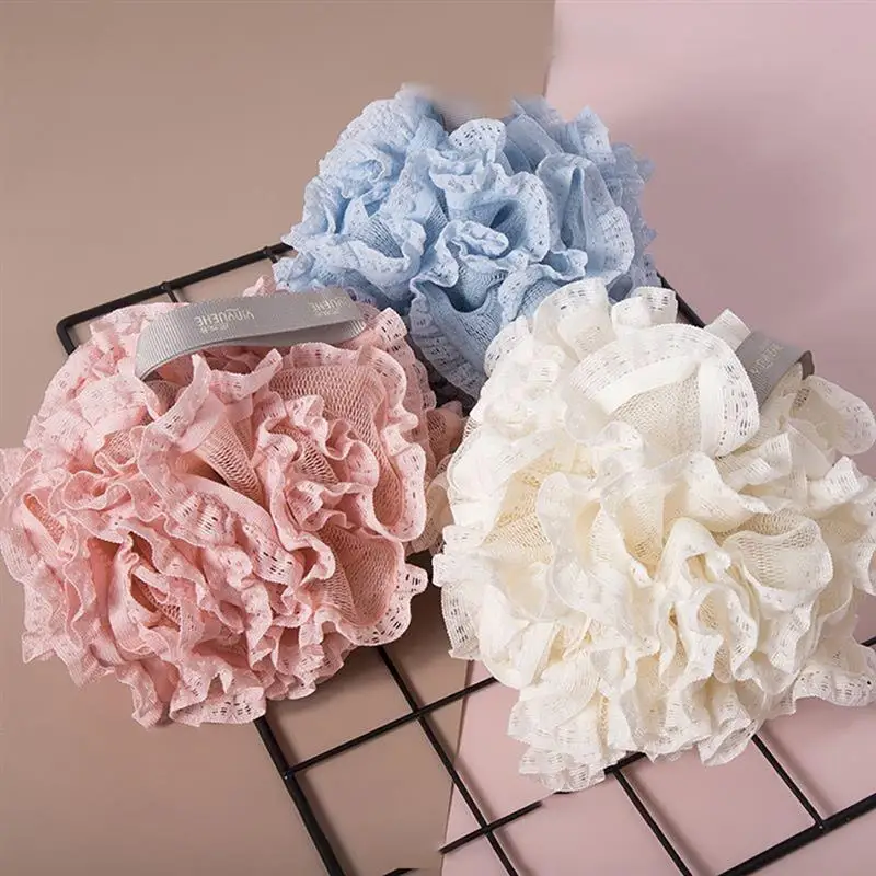 

3 шт., эластичная губка для мытья душа