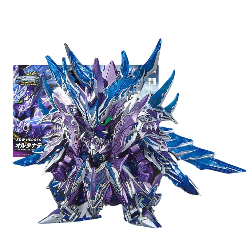 

Набор оригинальных моделей Bandai Gundam, фигурки героев аниме SDW, альтернативная экшн-фигурка дракона Gunpla, игрушки, детский подарок