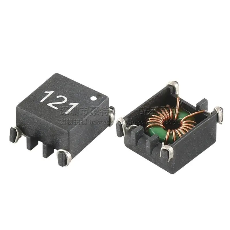 2pcs/ SMD new imported miniature small volume 2A 150UH common mode filter inductor power filter choke coil TC632N-121P-N