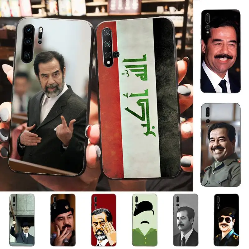 

Saddam Hussein Iraq Phone Case for Huawei P30 40 20 10 8 9 lite pro plus Psmart2019