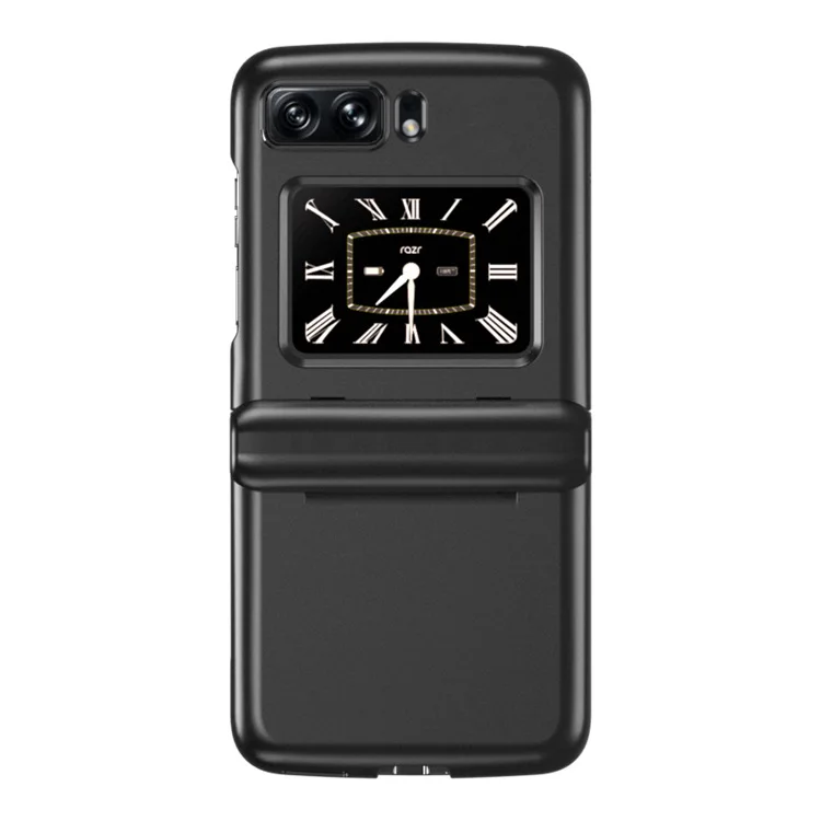 Skin Feeling PC Matte Hard Case with Hinge Protective Case for Motorola MOTO RAZA 2022 5G Case