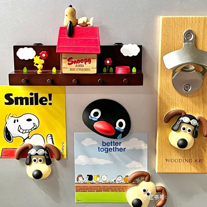 

Новый Pingu мультяшный Пингвин наклейка на холодильник анимационная периферийная искусственная милая и креативная домашняя продукция