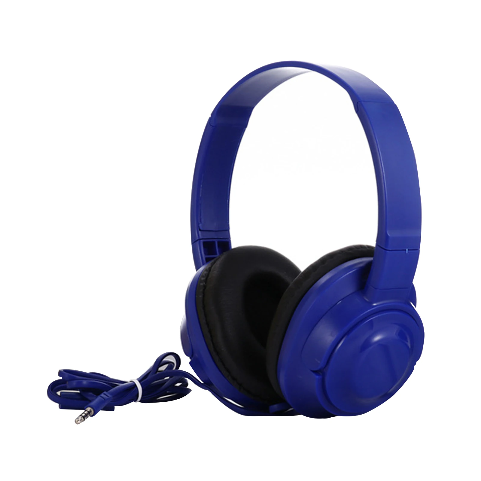 

Computer Cellphone Built In Microphone Stereo Headphone Portable Adjustable Headband Over Head Gift Universal Tablet 3.5mm Wired