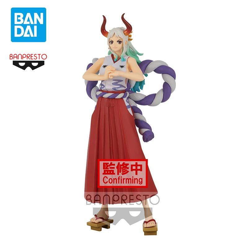 

In Stock Original 17Cm Bandai Banpresto Scenery DXF Grandline One Piece Yamato Model Toys Anime Figure Collect Decoration