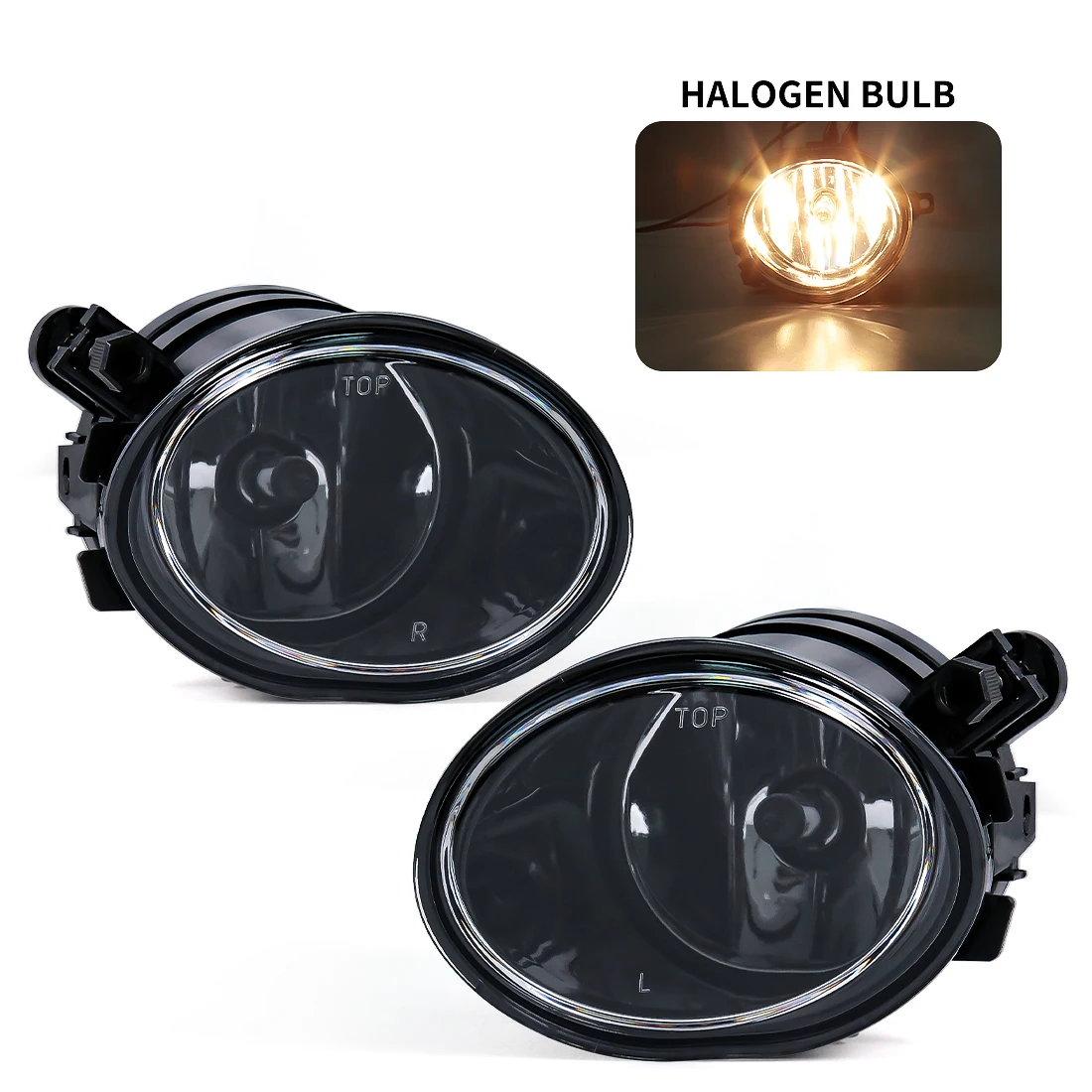 

Фары Противотуманные галогенные/LED Для BMW E39 M5, E46 3 Серии M3, 2001-2006, Универсальные, Черные, Внешнее Освещение