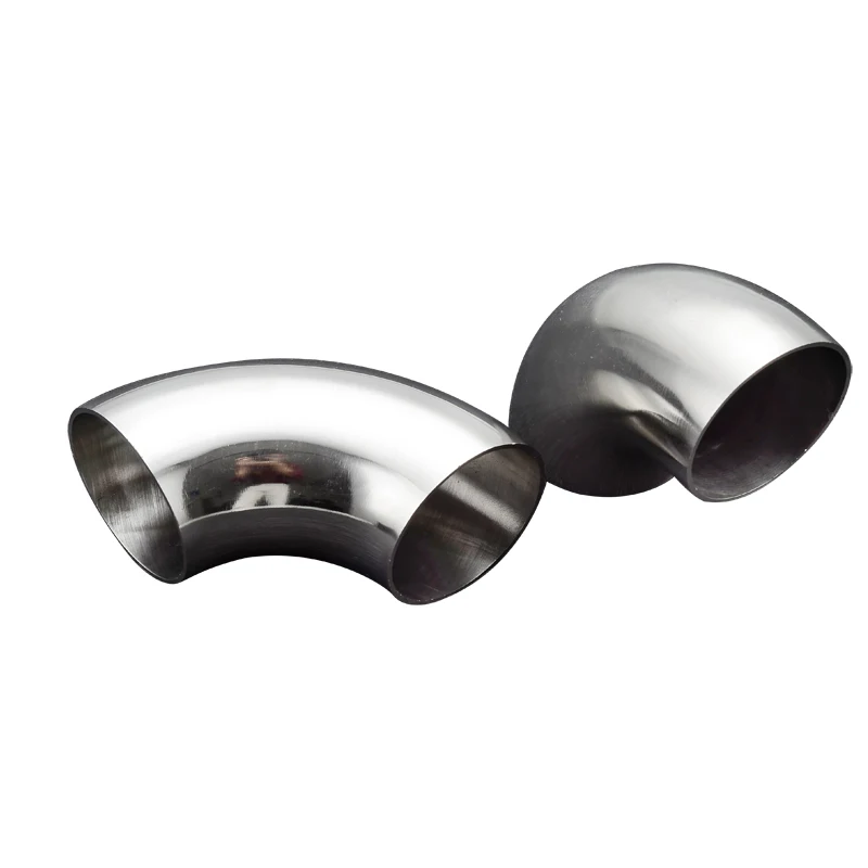 1Pc 304 Stainless Steel 90 Degree Angle Rectangular Welded Elbow Sanitary Fittings Exhaust Pipe Modified DIY Brewing Equipment - купить по