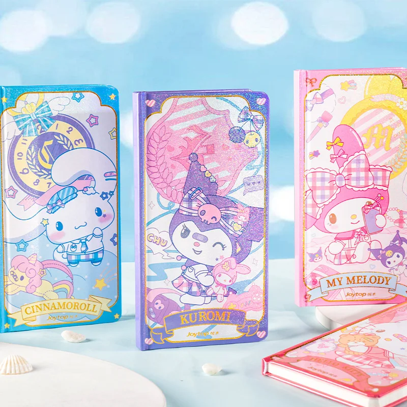 

Kawaii милый Sanrio Hellokitty Kuromi Mymelody Cinnamoroll ручная записная книжка мультфильм портативная девочка подарок на день рождения для детей