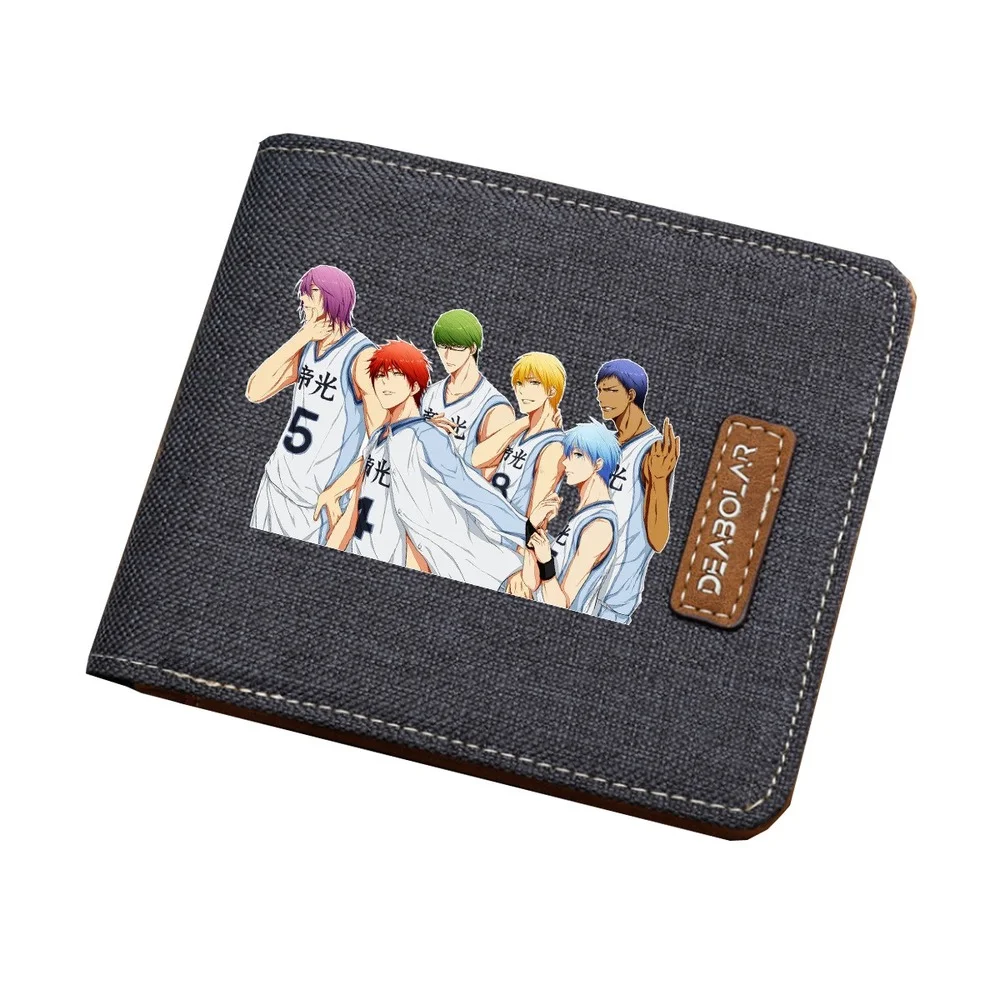 

Anime Kuroko's Basketball Short Wallet Men Women Purse Photo ID/Credit Card Holder