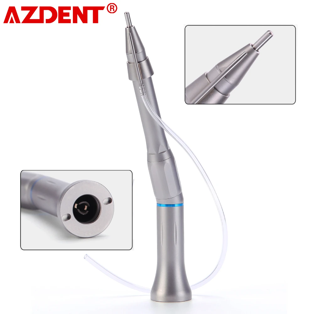 Dental Surgical 20 Degree Straight Head Operation Handpiece 1:1 Direct Drive Single External Water Spray