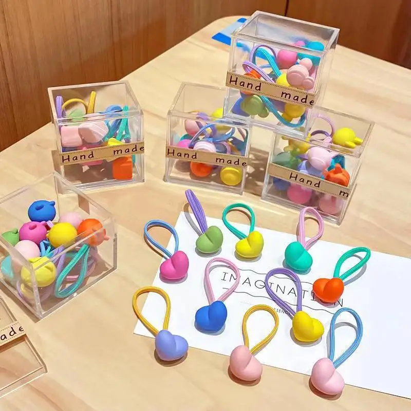 

10 шт./набор, Детские резинки для волос